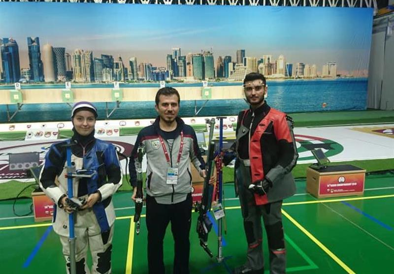 تیراندازی قهرمانی آسیا، تیم میکس تفنگ بادی جوانان صاحب مدال برنز شد