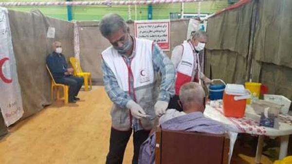 واکسیناسیون 2700 نفر در مراکز تجمیعی هلال احمر مازندران واکسیناسیون 2700 نفر در مراکز تجمیعی هلال احمر مازندران