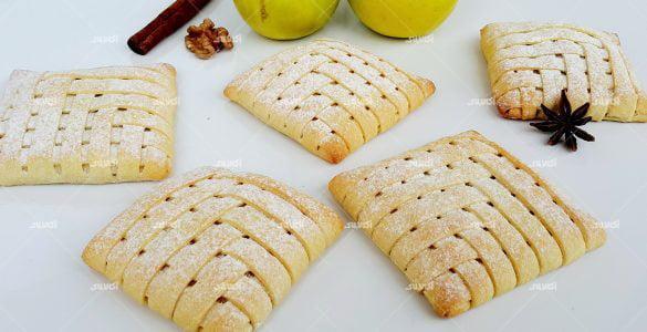 قرابیه سیب و دارچین????؛ طرز تهیه مرحله به مرحله قرابیه سیب و دارچین????؛ طرز تهیه مرحله به مرحله