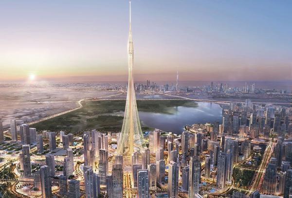 دبی بلندترین ساختمان جهان را می سازد دبی بلندترین ساختمان دنیا را می سازد