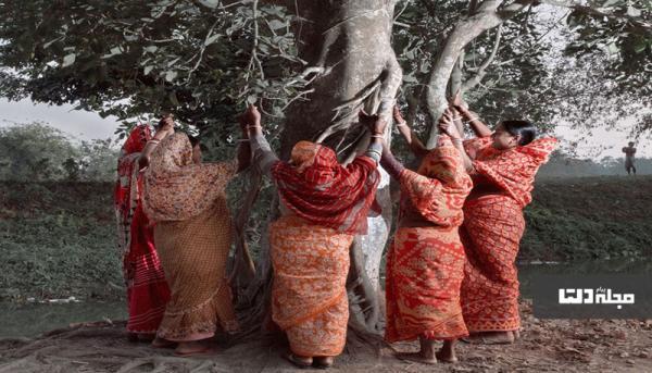 رسم عجیب ازدواج با درخت در هندوستان